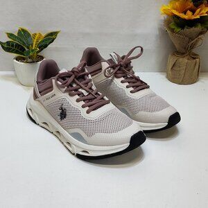 U.S. Polo Assn. NICAL-ML Sporty Athletic Sneakers Mesh Upper WMNS US 10 EUR 42